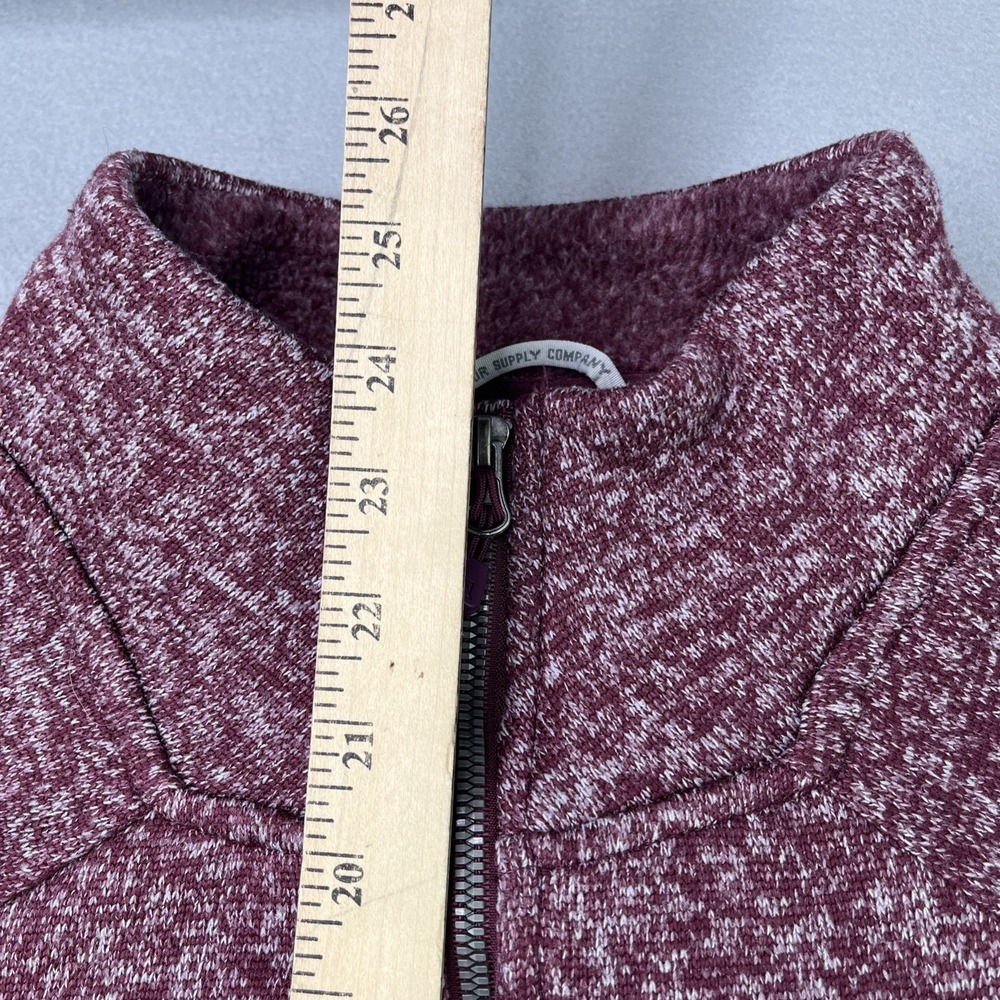 Avalanche Women's Knit 1/4 Zip Sweater Mock Neck Warm Pockets Size Large - Picture 12 of 16